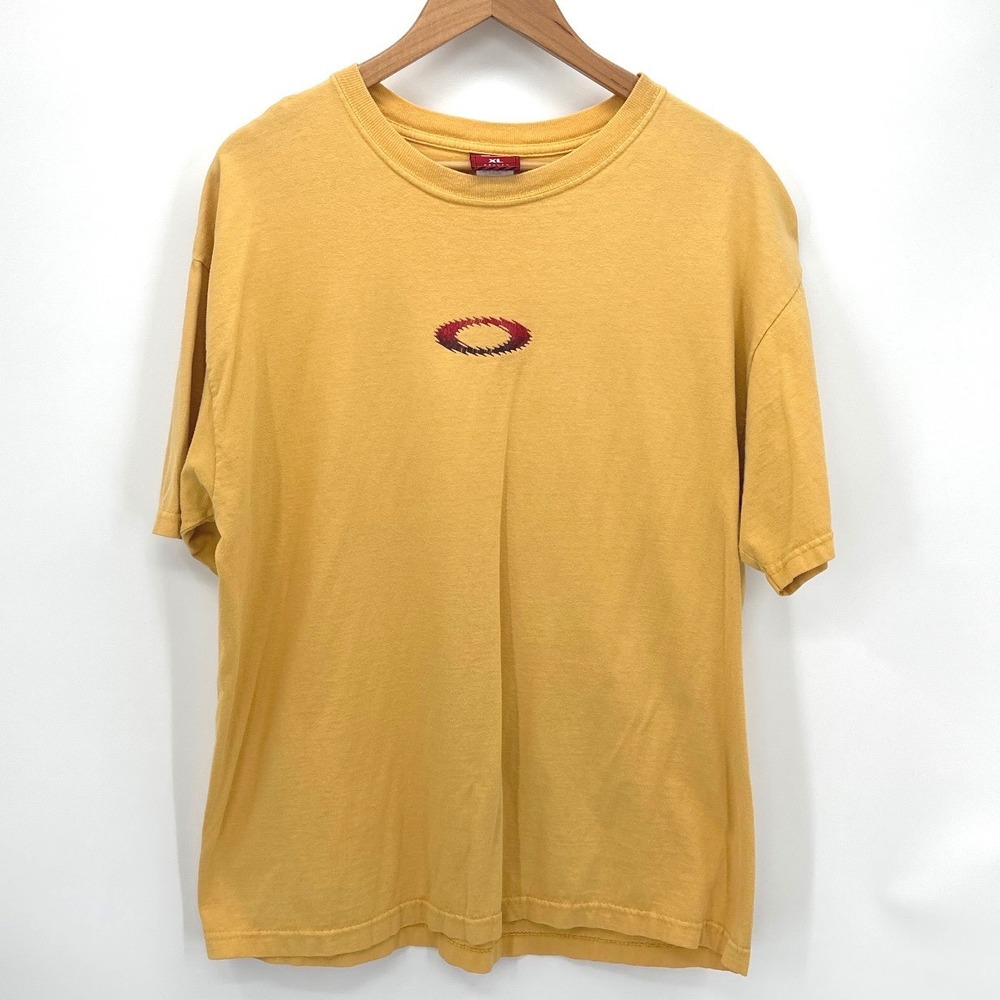 Rare Vintage Oakley Mens XL Y2K Software Ellipse Logo Graphic‎ Tee Skate Surf - Picture 10 of 10